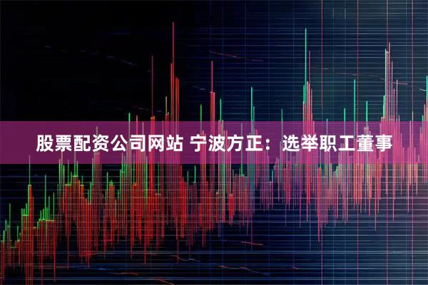 股票配资公司网站 宁波方正：选举职工董事